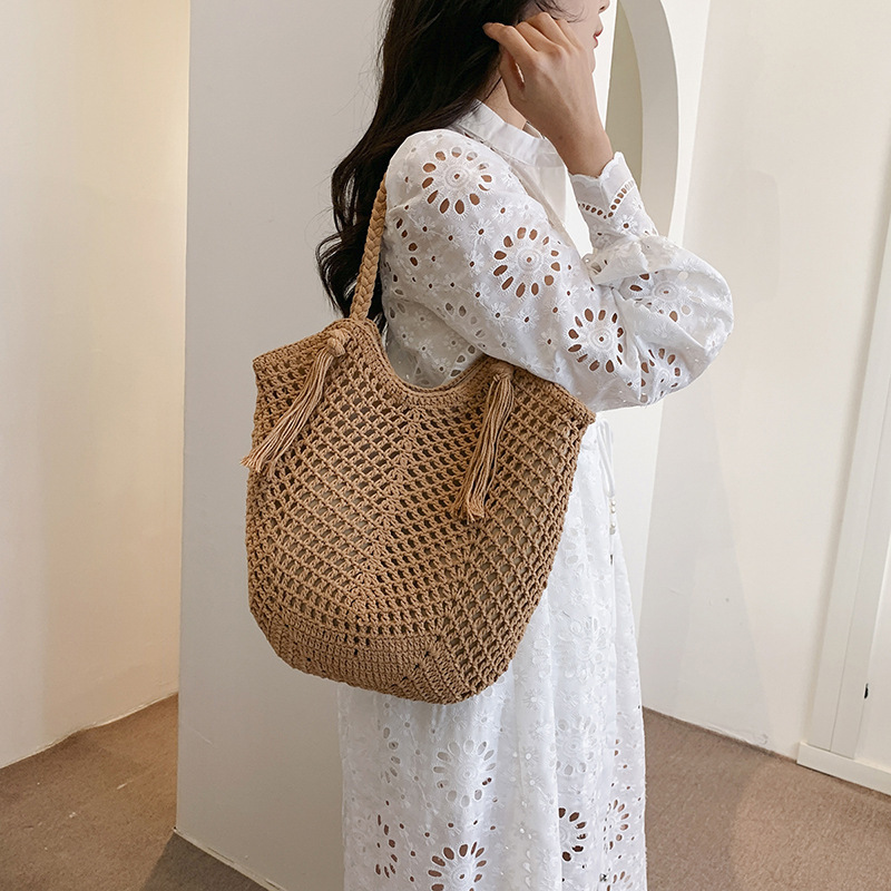 Free shipping designer Summer Straw Bag Women New Woven Bag Women Bag Large Capacity Shoulder Bag Crossbody Bag Handbag