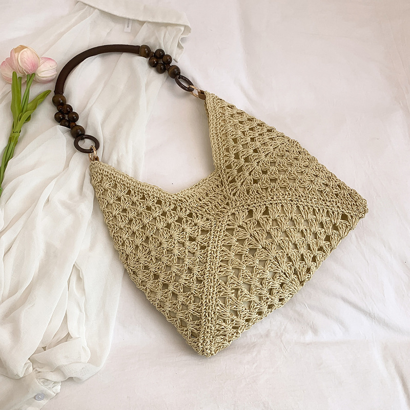 Free shipping designer High-Value Large-Capacity Woven Bag for Women New Fashionable Shoulder Bag Straw Bag Casual Commuter Tote Bag Trendy