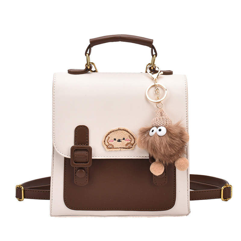 Free shipping designer Vintage Japanese Style Small Bag New Versatile Backpack Women Handbag Korean Version Cambridge School Bag High-end Backpack
