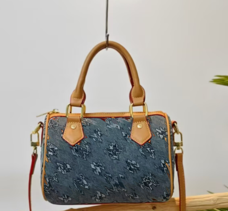 Designer Handbag Fashion Women's Shoulder Bag Boutique Small Printed Oblique Cross Pillow Bag purses and handbags Luxurious