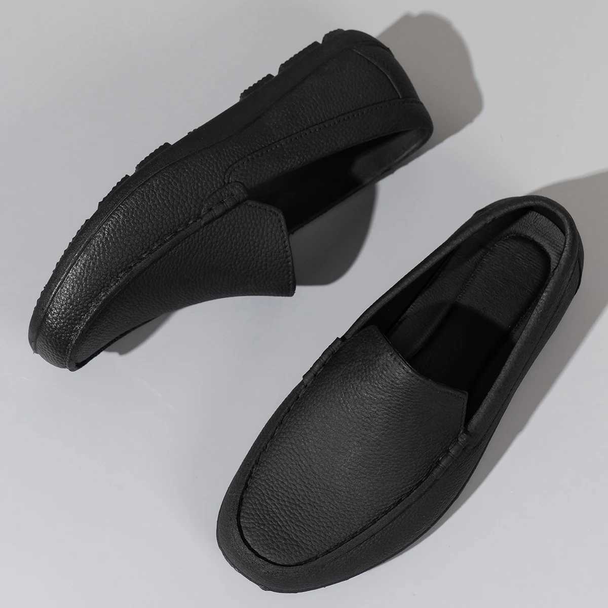 Mens Casual Shoes Waterproof Non-Slip Wear-Resistant Lightweight Slip-On Casual Shoes for Going Out and Work Y250707