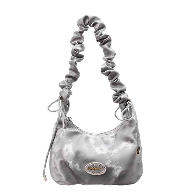 Free shipping designer Summer Hot Niche Bag for Women 2025 New Commuter Crossbody Bag High-end Fashion Pleated Shoulder Bag Underarm Bag