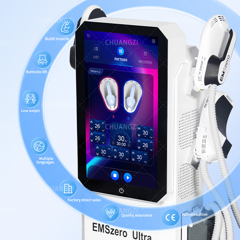 EMSZERO Upgraded Non-invasive Body Shaping Machine Electromagnetic Muscle Training Fat Reduction High-end Machine NEW