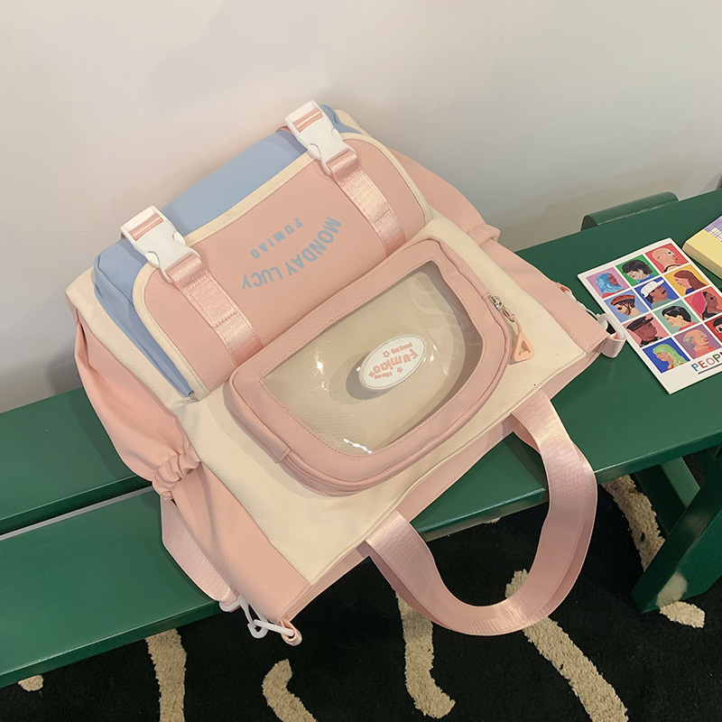 Free shipping designer High-Quality Backpack for Women Korean Style Ins College Versatile Middle and High School Student Large Capacity Backpack