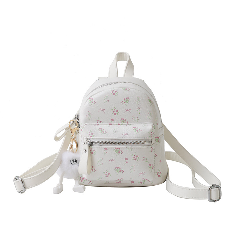 Free shipping designer Backpack for Women Fashion Niche Design Handbag Korean Style Student Small Backpack Casual Versatile High-end Feel Travel Backp