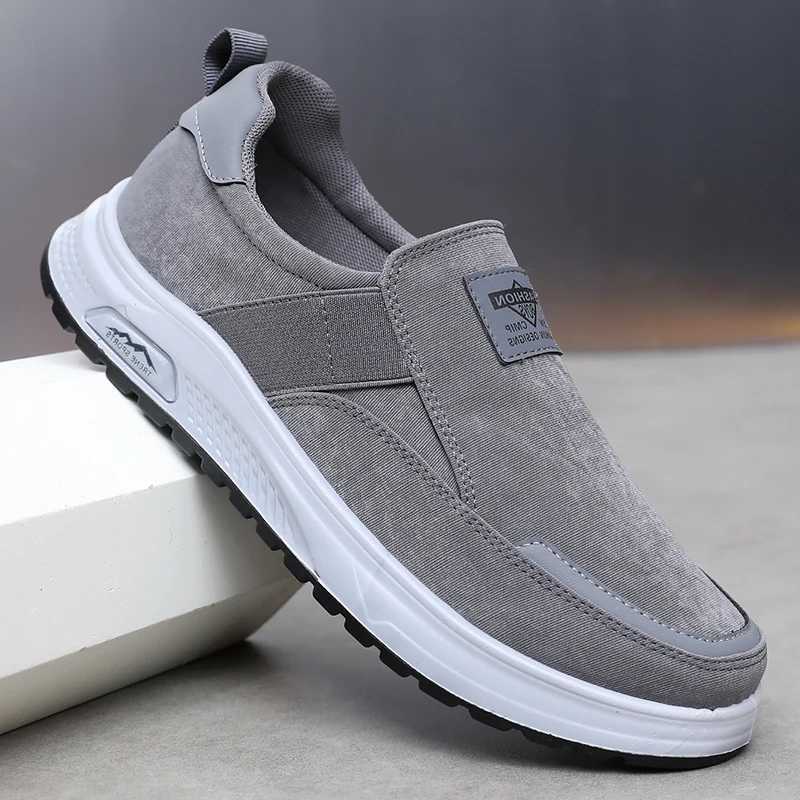 Mens versatile casual shoes cfortable leisure lazy person work shoes outdoor anti-slip casual sports shoes 2025 Y250707