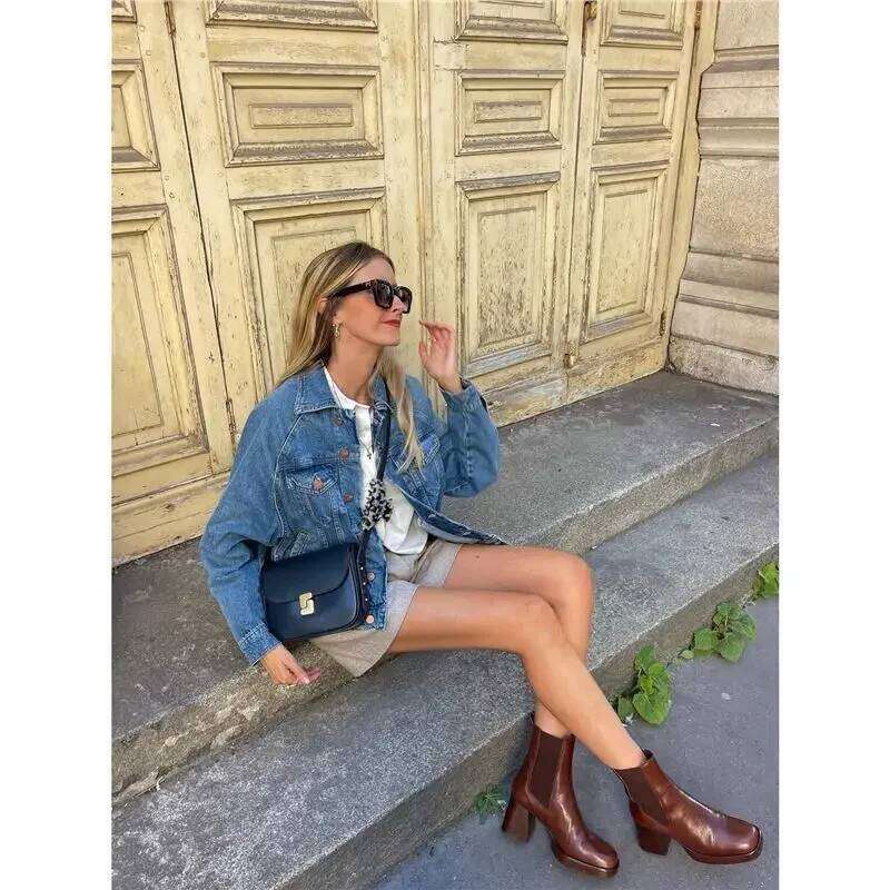 French Niche New Genuine Leather Tofu Women's Single Shoulder Crossbody Small Square Commuting Bag Women