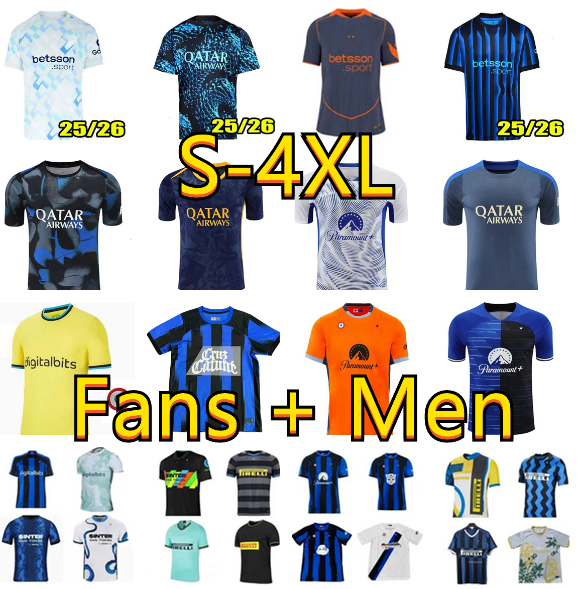 25 26 J. CORREA Inters millan soccer jersey BARELLA INTERS DZEKO MILANS LAUTARO VIDAL Yellow 3rd BROZOVIC DE VRIJ top 19 20 21 22 23 24 THURAM