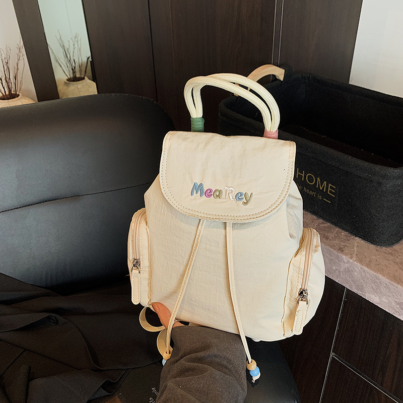 Free shipping designer Simple Casual Sweet Street Small Backpack 2025 New Trendy Fashion Versatile Cloth Bag Small Bag