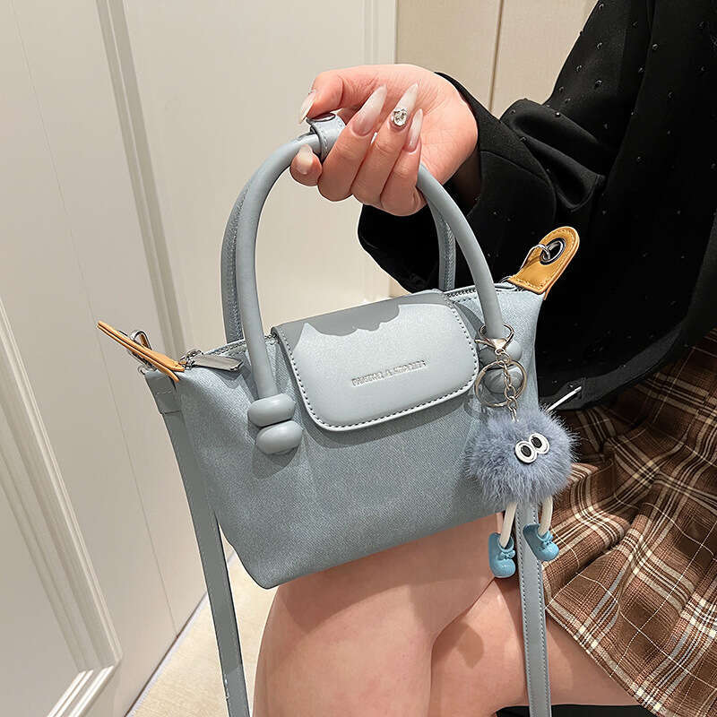 Korean Style Fashion Single Shoulder Handbag Dumpling For Women 2024 Spring Summer New High-End Versatile Crossbody Square Longchamp Bag