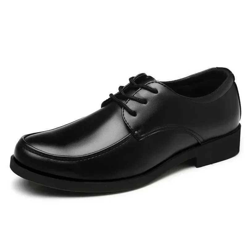 Spring Autumn New Mens Business Shoes Mens Formal Leather Shoes Casual Fion Men Sneakers Social Elegant Trend Flat Shoes Y250707