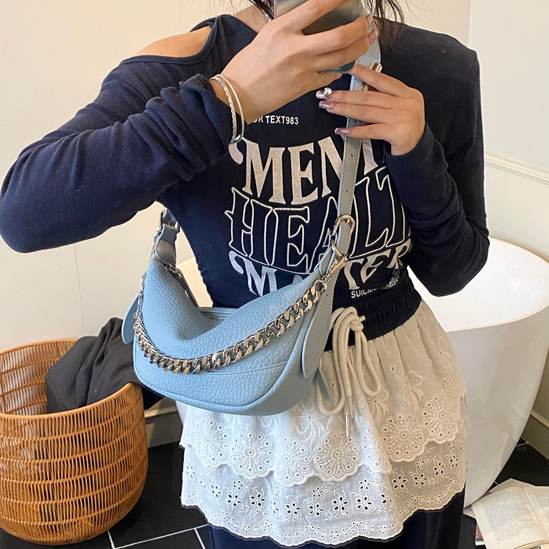 Free shipping designer Niche Texture Underarm Bag for Women New Trendy Korean Dumpling Bag Versatile Ins Chain Bag Crossbody Bag for Women