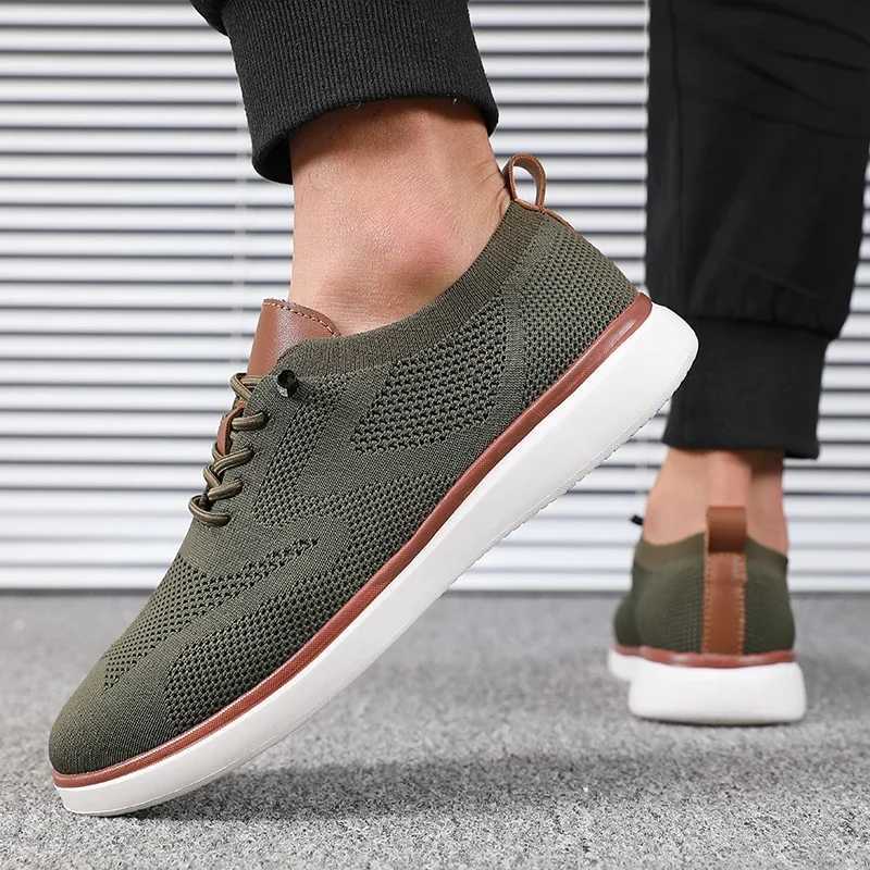 Mens Lightweight Knitted Shoes Cfortable All Day Long Have Excellent Fit Walking Shoes Suitable for Daily Wear Hiking Shoes Y250707