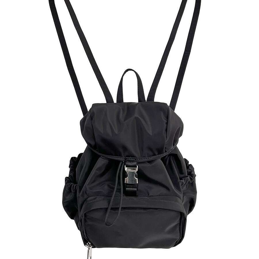 Small backpack nylon 2025 new fashionable casual backpack college style daily commuting backpack