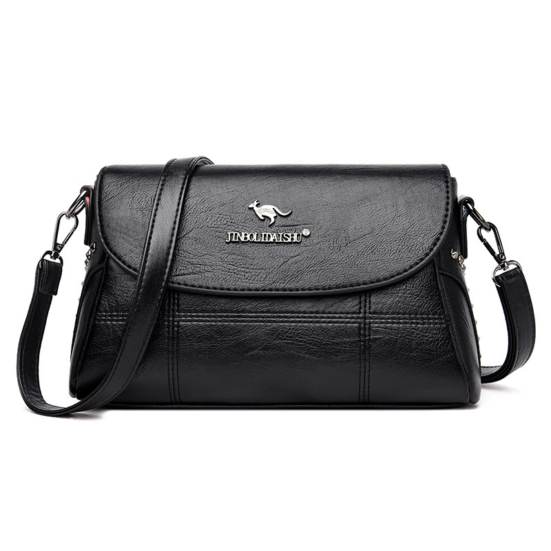 Free Shipping Kangaroo Women's Bag, Mother's Bag, Designer's New Model For 2025, Middle-aged Women's Simple Handbag, Single Should