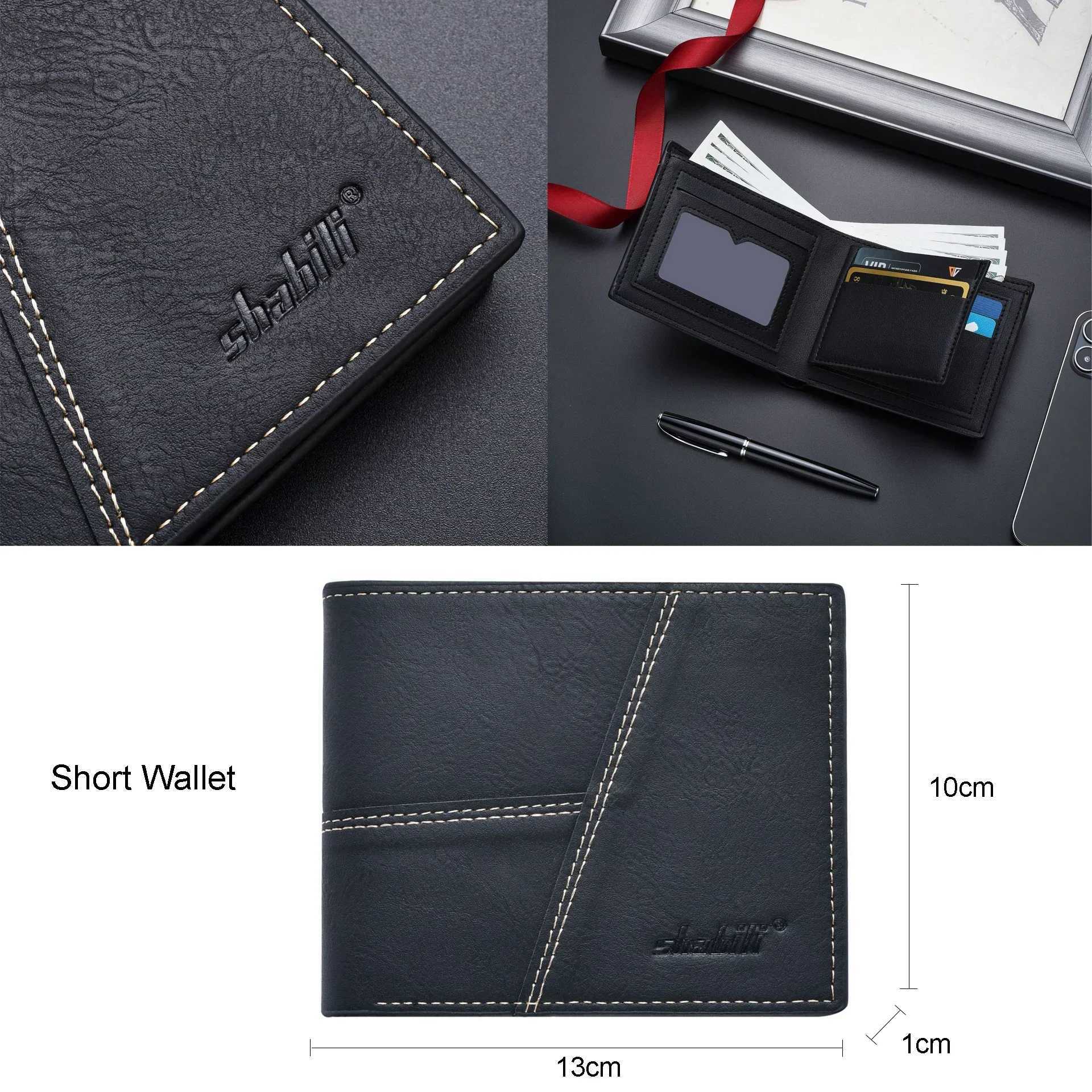 Men Leather Wallets LG Design Casual Purses M Zipper Wallet Coin Card Holders Slim May Bag High Capacity Credit Case Y250707