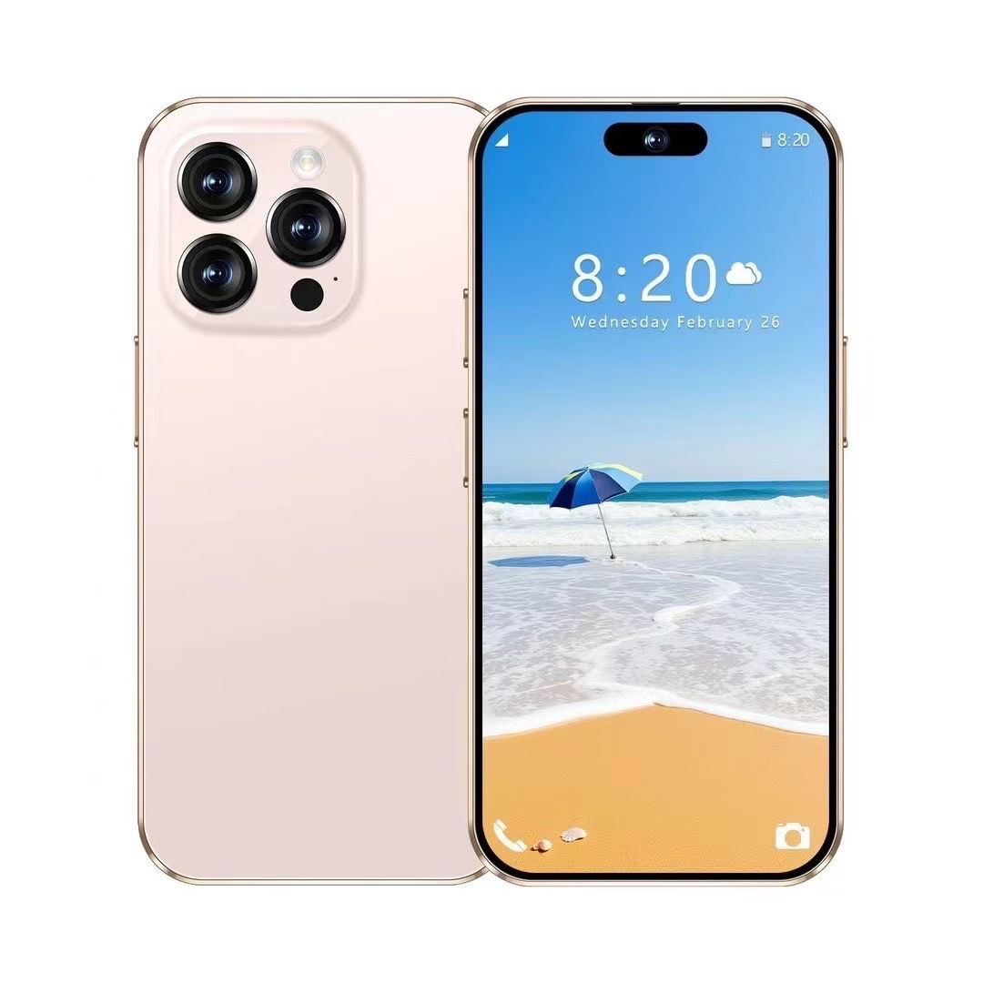 i16 Plus High-end Phone 7.3 HD Screen Smartphone 5G Android 13 Phone 12G+1TB Dual SIM Card