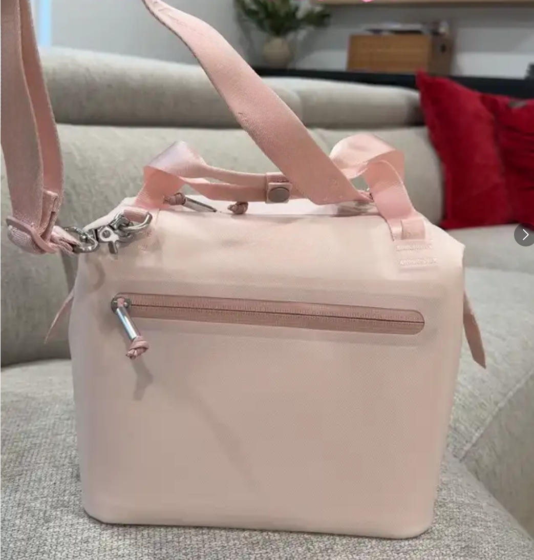 US Warehouse Lunch Bag All Day Julienne Mini Soft Cooler Lunch Box 10-Can Recycled Polyester Cooler 12-Hour Cooling Travel Cooler Bags IN HAND