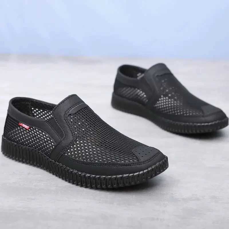 Breathable MenS Sneakers Mesh Fabric Casual Sneakers New MenS Summer Sneakers Cheap Shoes Clearance Sing Y250707