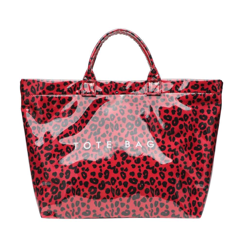 Tote bag women's handbag single shoulder waterproof large capacity DuPont paper 2025 fashionable and transparent for work and commuting