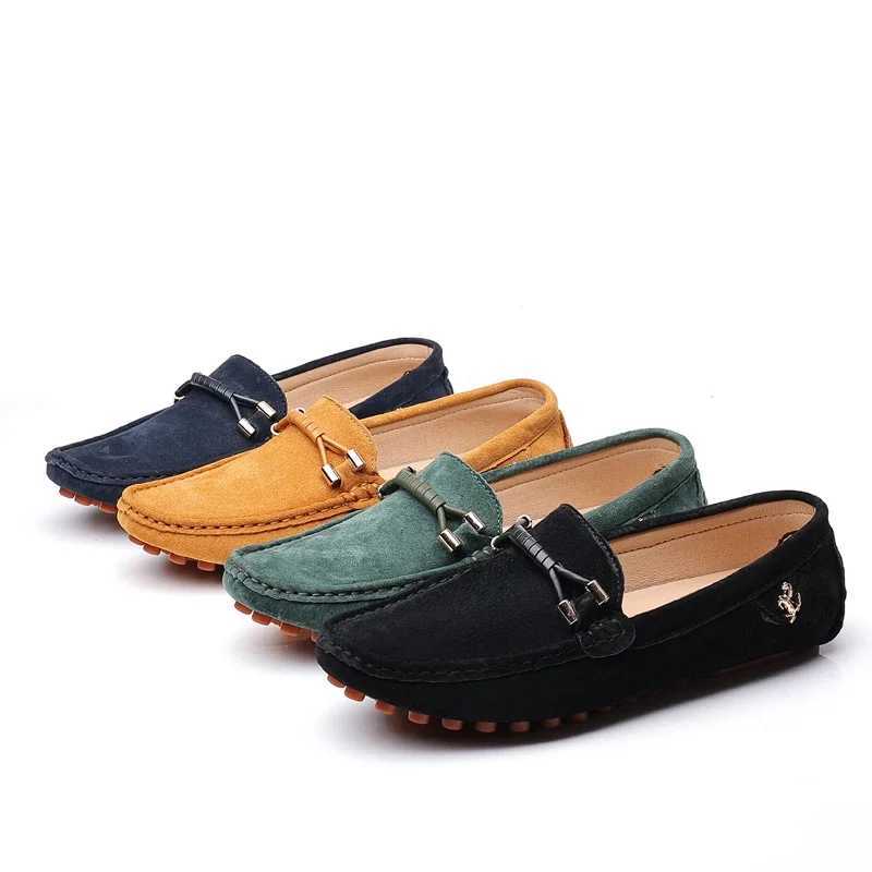 YRZL Men Fion Loafers Soft Cfortable Anti Slip Casual Shoes High Quality Outdoor Leisure Flats for Men Classic Shoes Y250707