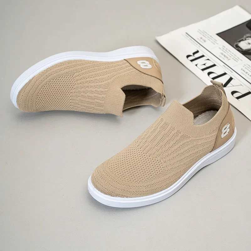 Summer New Mens Shoes Mesh Flat Botted Loafers Casual Board Shoes Casual Mens cheap shoes clearance sing Y250707