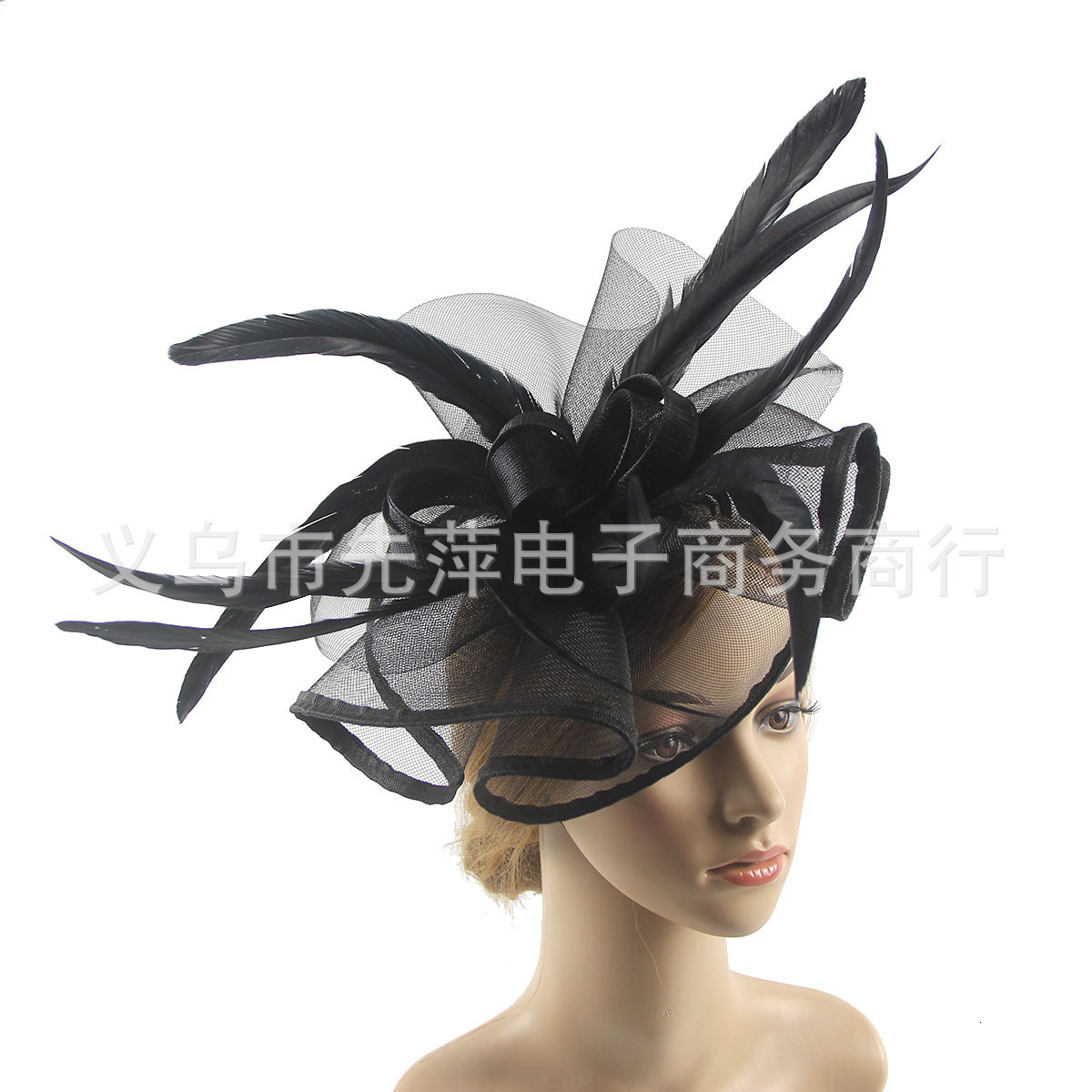 Pillbox Fascinator Hat Women Wedding Headpiece For Derby Kentucky Chapeau Cap Bride Wedding Church Millinery Cap Headband 250322
