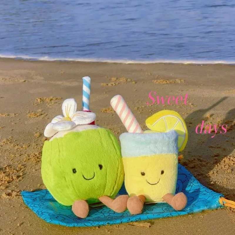 Jellycat Coconut Green Interactive Doll Toy with Tag for Cats and Dogs Home Decor Fun Summer Pet Supplies Holiday Gift Y250705