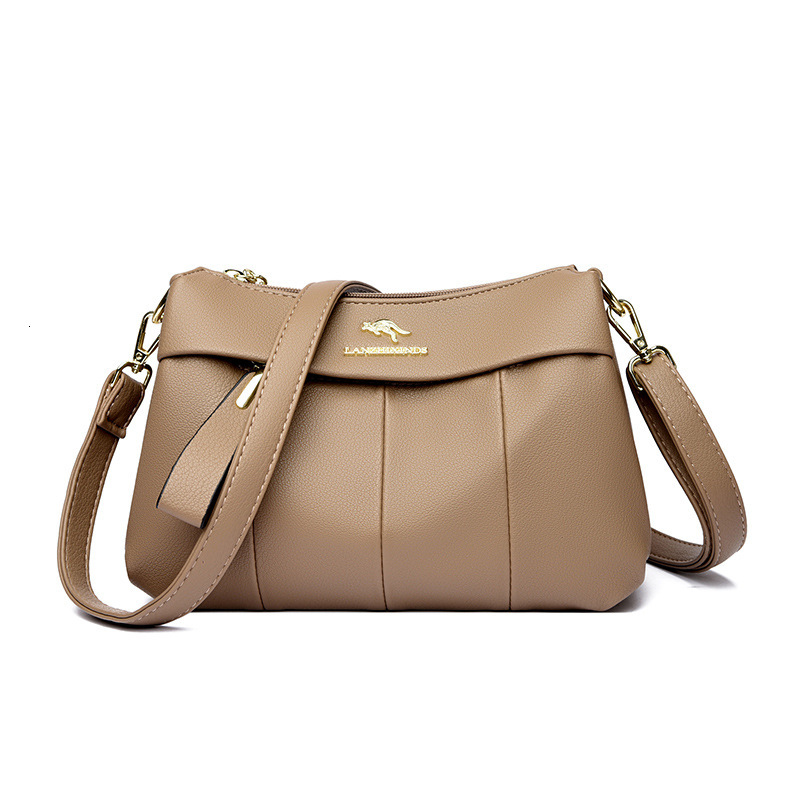 Blue Heart Kangaroo Middle Aged Mom Bag 2025 Designer New Granny Women's Bag Large Capacity Crossbody Bag Fashion Small Bag