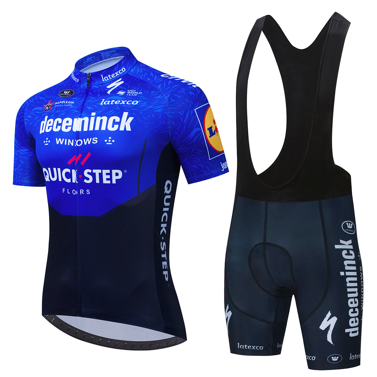 Cycling Jersey Sets 2025 New Unisex Team Edition Cycling Jersey Short Sleeve Set MTB/Road Bike Clothing