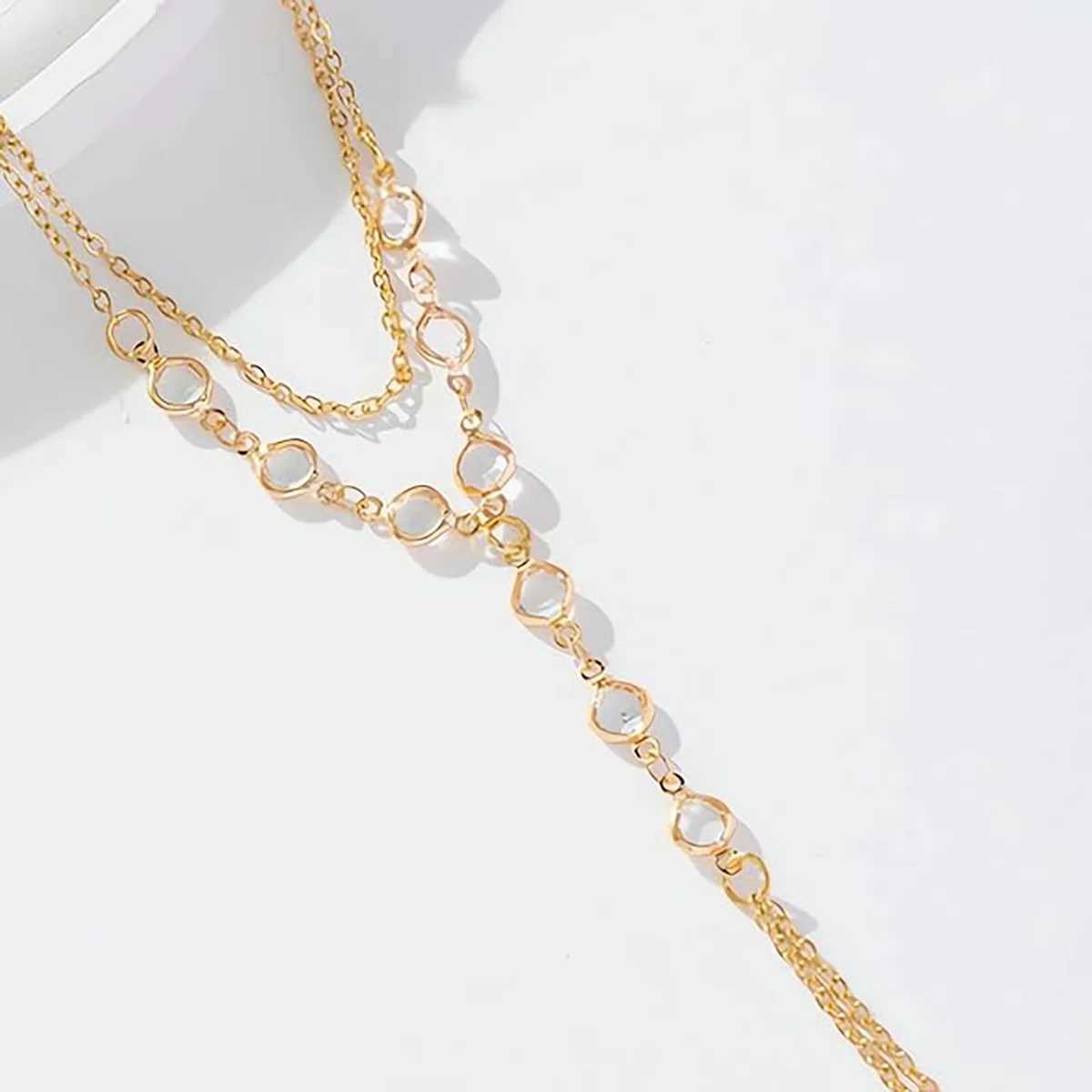 Fashion Multilayer Bracelet Ring Crystal Luxury Finger Bracelet Hot Selling Women Wedding Bridal Jewelry Finger Chain Couple Bracelet XJ250707