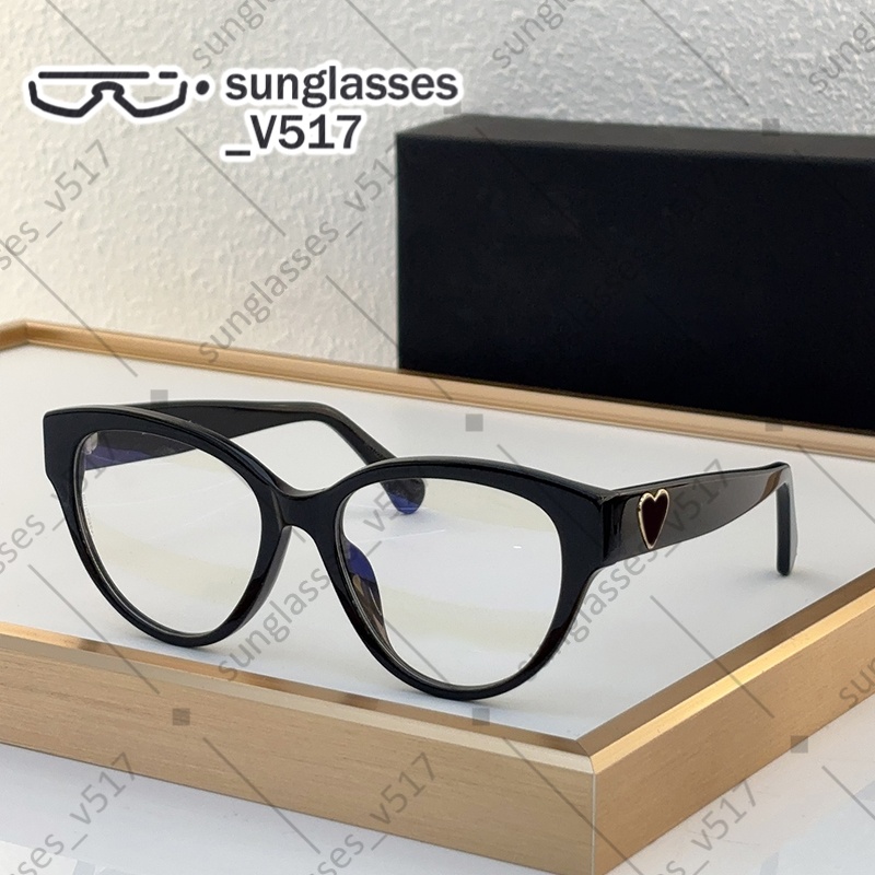 optical frame womens designer sunglasses cat eye sunglasses read glasses Europe and the United States literary model Customisable prescription lenses