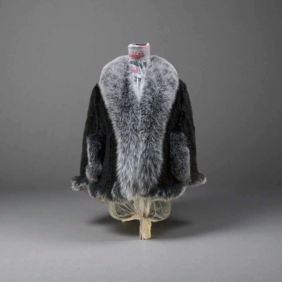 Autumn Winter Ladies Genuine Knitted Mink Fur Shawls Fur Collar Women Fur Pashmina Wraps Bridal Cape Coat Jacket Z250705