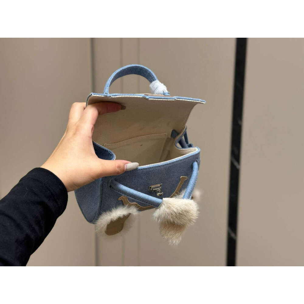 Designer Bags High quality 2025 Autumn Winter New Style All-In-One Handbag Senior Patchwork Crossbody Bags Suede Commuter Bag
