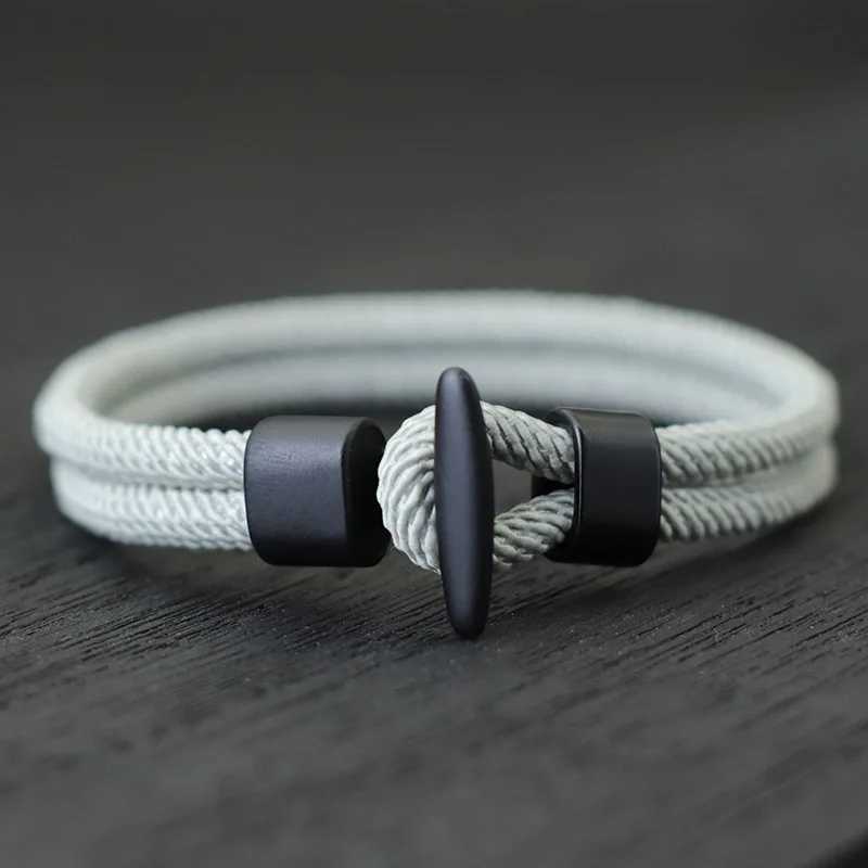 51Luckind Simple Design Milan Rope Bracelet Handmade for Men and Women Outdoor Survival Bracelet for Camping Armband Thread Jewelry XJ250707