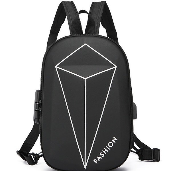 Cross border Korean version trend single shoulder multifunctional anti theft chest bag for men and women s business trend travel waist bag