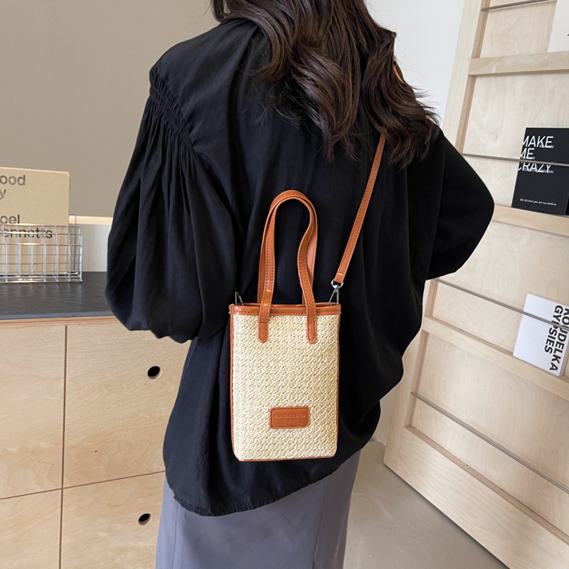 Free shipping designer Hot Trend Bohemian Straw Bag for Women 2025 New Fashion Crossbody Bag Handbag Woven Bag Beach Bag