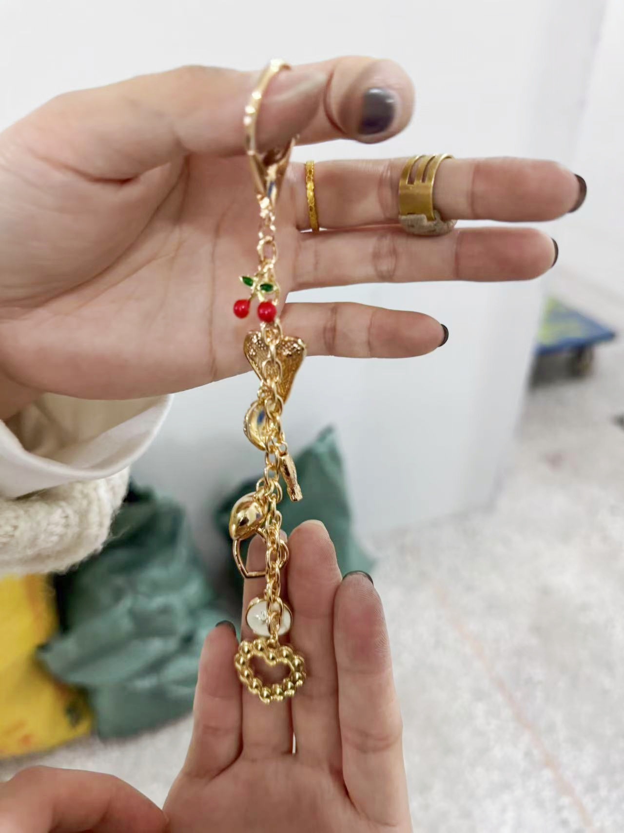 Chic Artisanal Keyring Collection Featuring Unique Designs from FreePeople