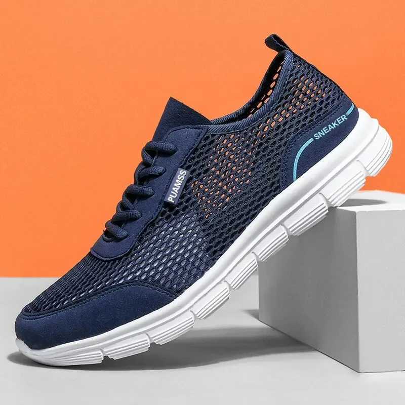 Men Shoes Summer Sneakers Mesh Running Shoes Lightweight and Breathable Sneakers For Men Tenis Sports Shoes Y250707