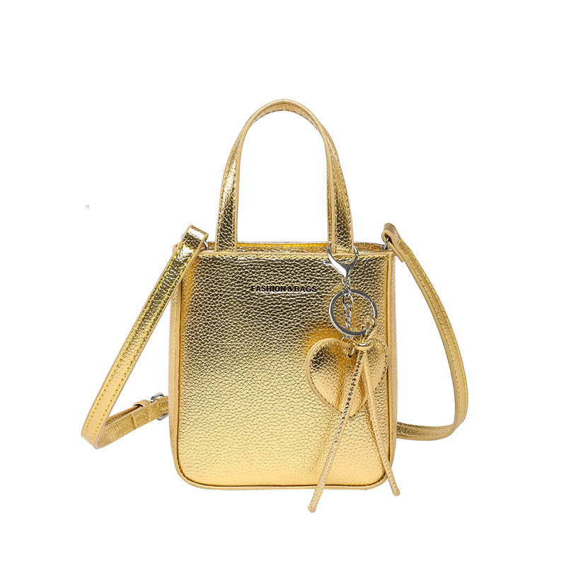 Free shipping designer Summer Simple Niche Silver Handbag Small Bag for Women 2025 New High-end Crossbody Bag Phone Bag