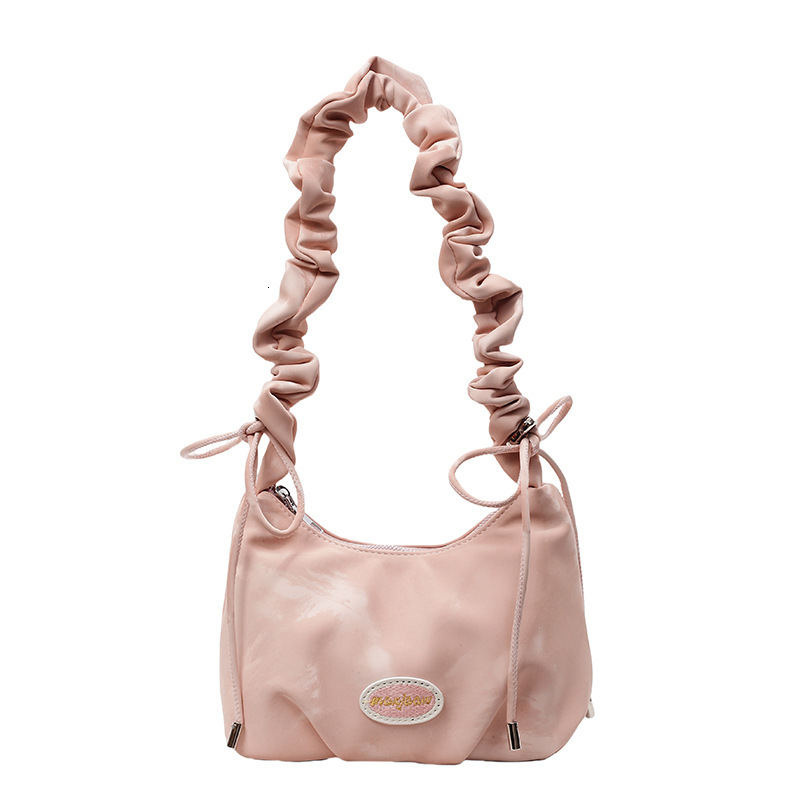 Free shipping designer Summer Hot Niche Bag for Women 2025 New Commuter Crossbody Bag High-end Fashion Pleated Shoulder Bag Underarm Bag