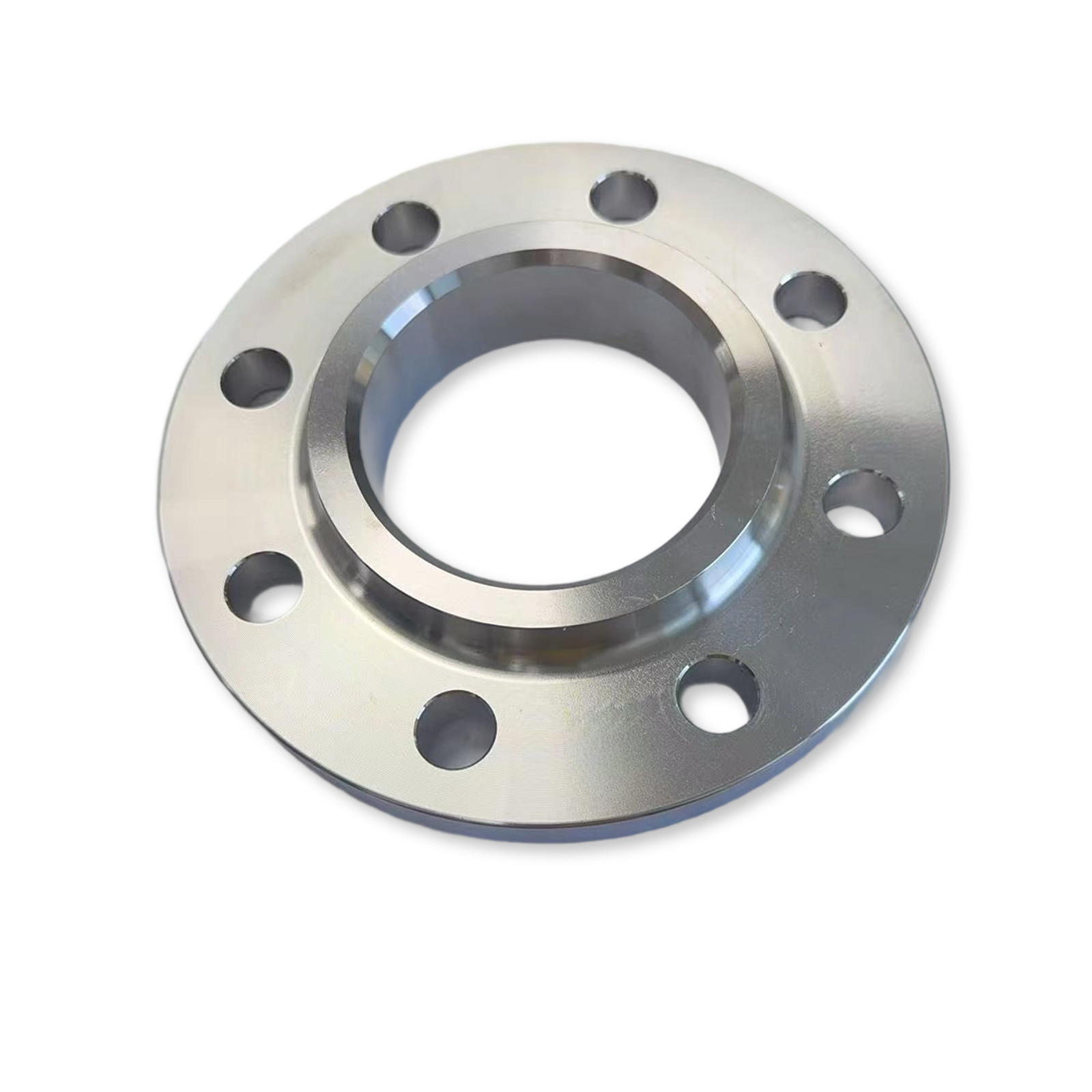 Durable neck welding flange securely installed