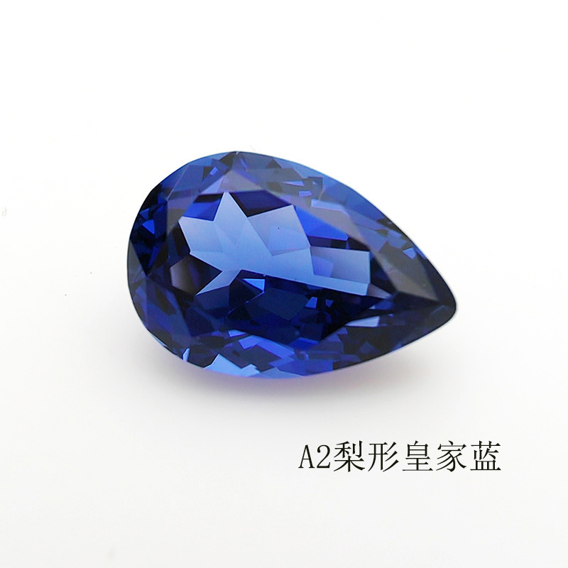 Aocai Gemstone Laboratory Synthetic Regenerated Royal Blue Multi-Shape Lift Method Cultivated Gemstone Loose Stone 231221