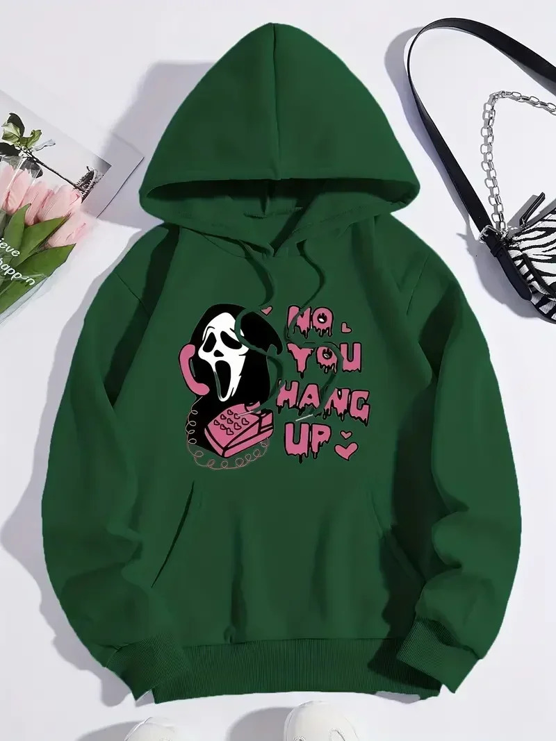 The mens and womens printed hoodies and long-sleeved hoodies for the fall of 2025 are Harajuku 250707