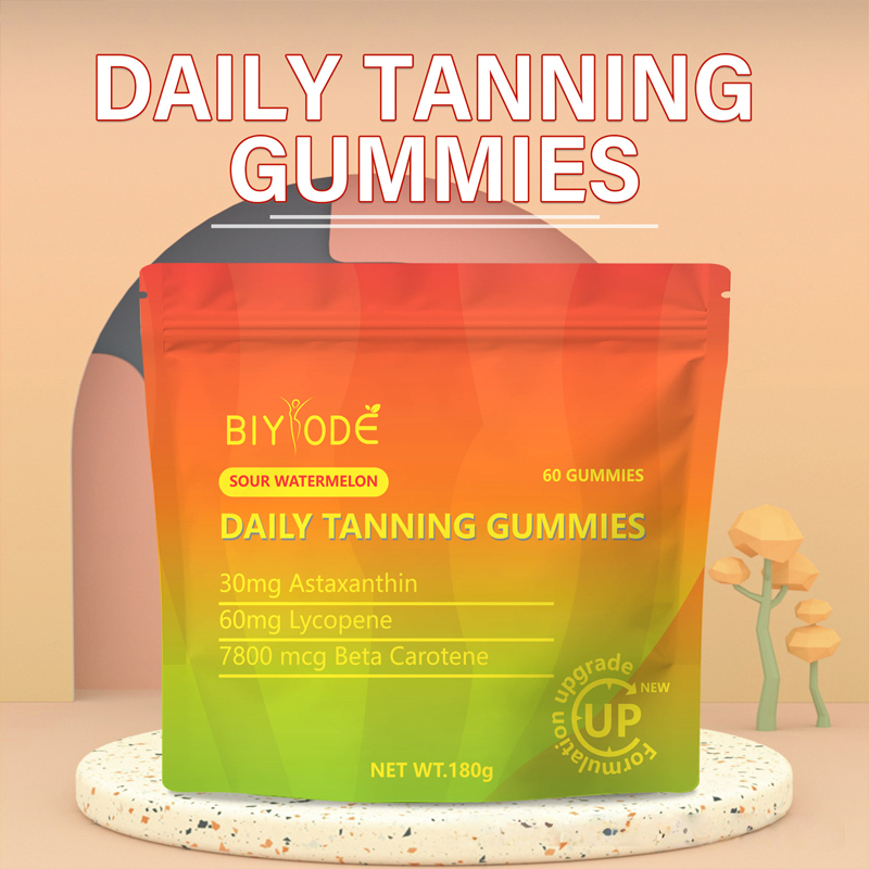 Tanning Gummies Skin-healthy Support Gummies Cellular Health Supplements for Men Women 31984