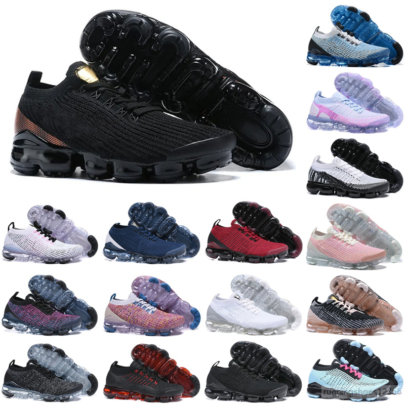 FK 2018 Vapores Running Shoes Men Women Evolution of Icons Multi-Color Trainers black Wolf Grey Oreo Summit White Mens Outdoor Sports Sneakers Size 36-45