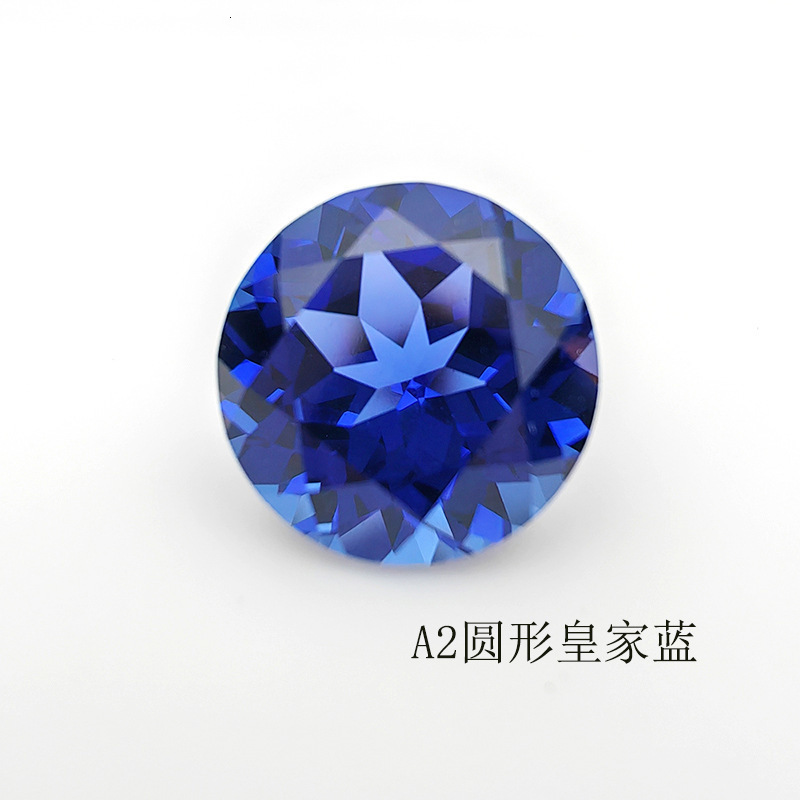 Aocai Gemstone Laboratory Synthetic Regenerated Royal Blue Multi-Shape Lift Method Cultivated Gemstone Loose Stone 231221