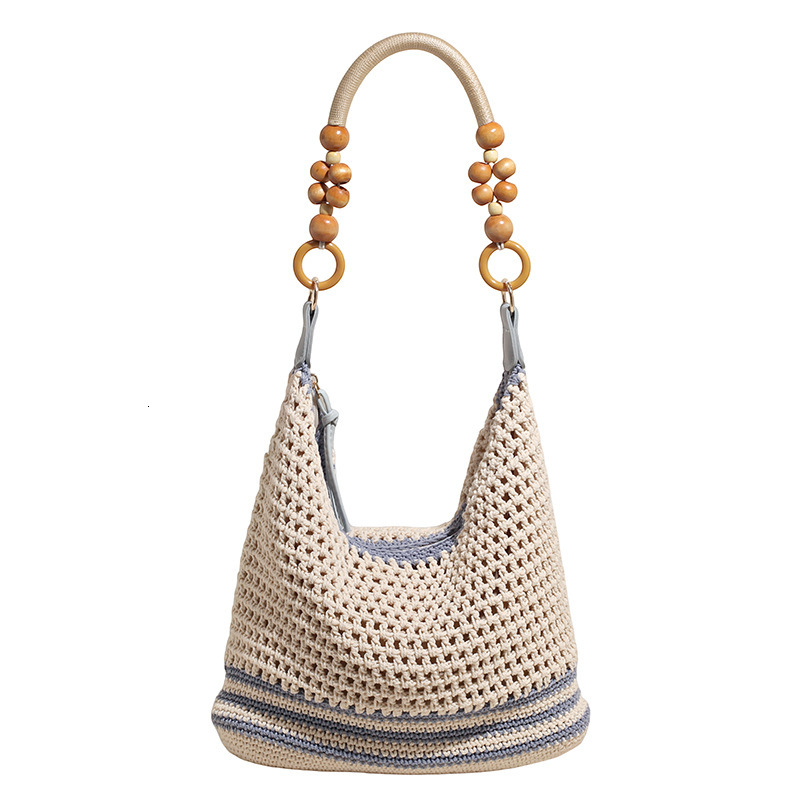 Free shipping designer Beach Vacation Beach Bag for Women 2025 New Summer Large Capacity Hollow Woven Bag Shoulder Bag Crossbody Bag Tote Bag Trendy