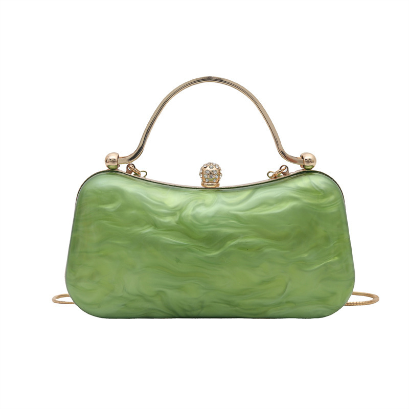 Acrylic box bag trend European and American new candy colored shoulder bag designer bag trend women s multifunctional crossbody bag