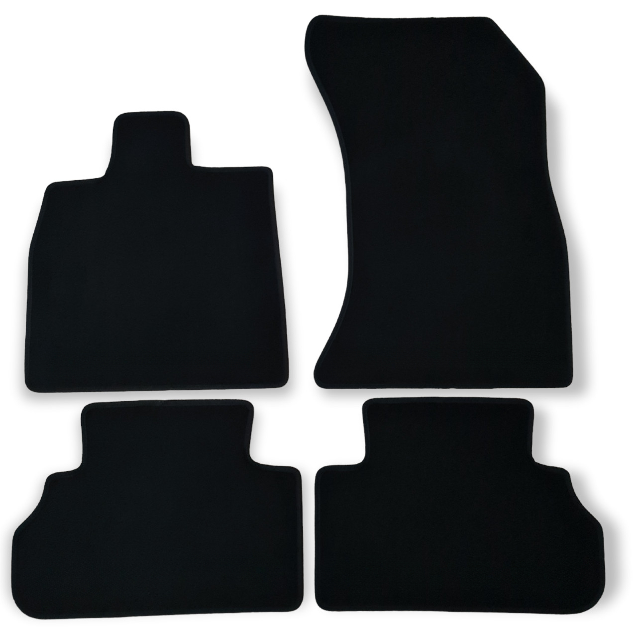 Car Floor Mats Velour For Q5 SQ5 FY Waterproof Black Carpet Auto Liners New